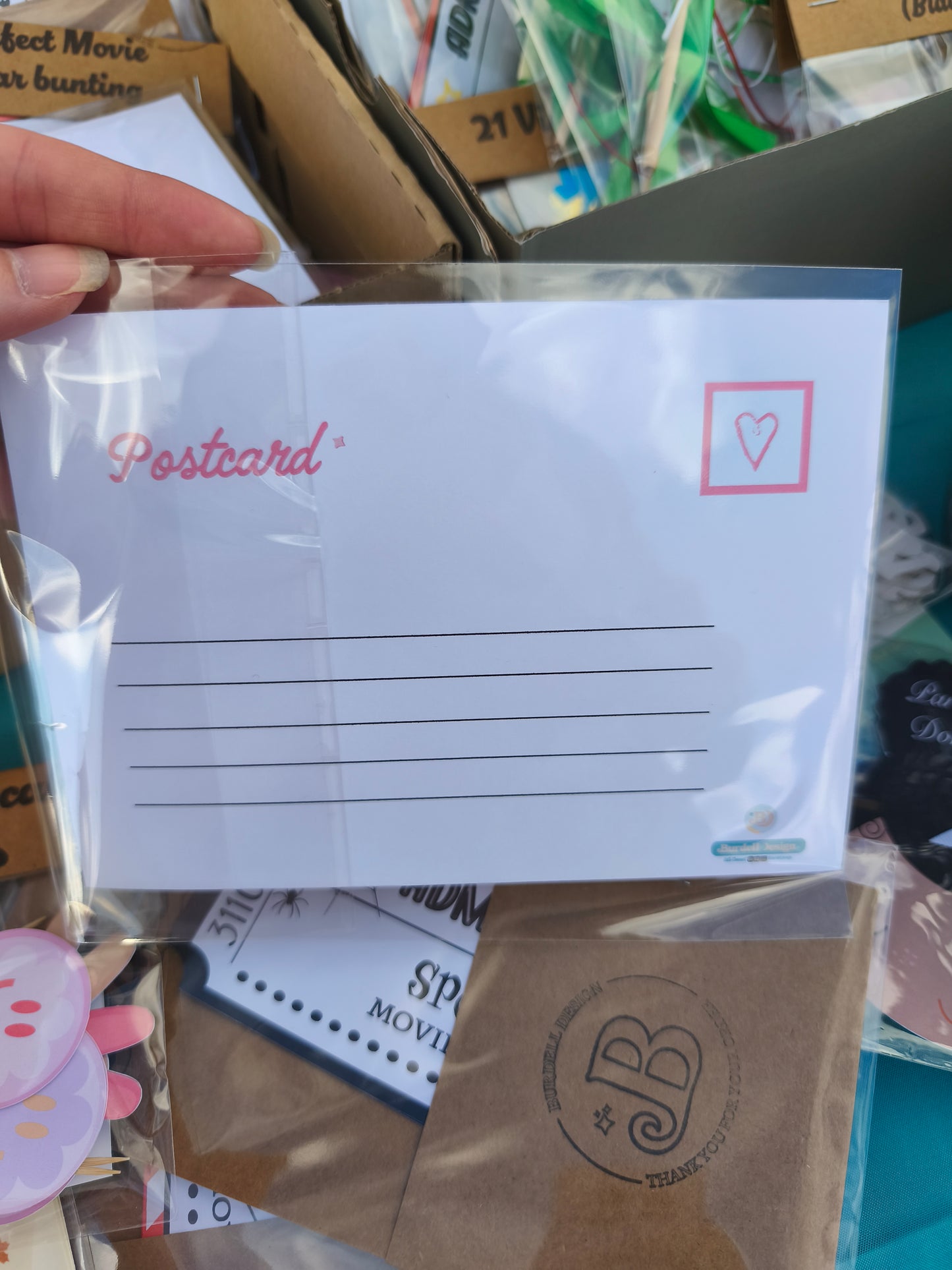 Flash Sale - We're girls of course we love true crime postcards - £1 each