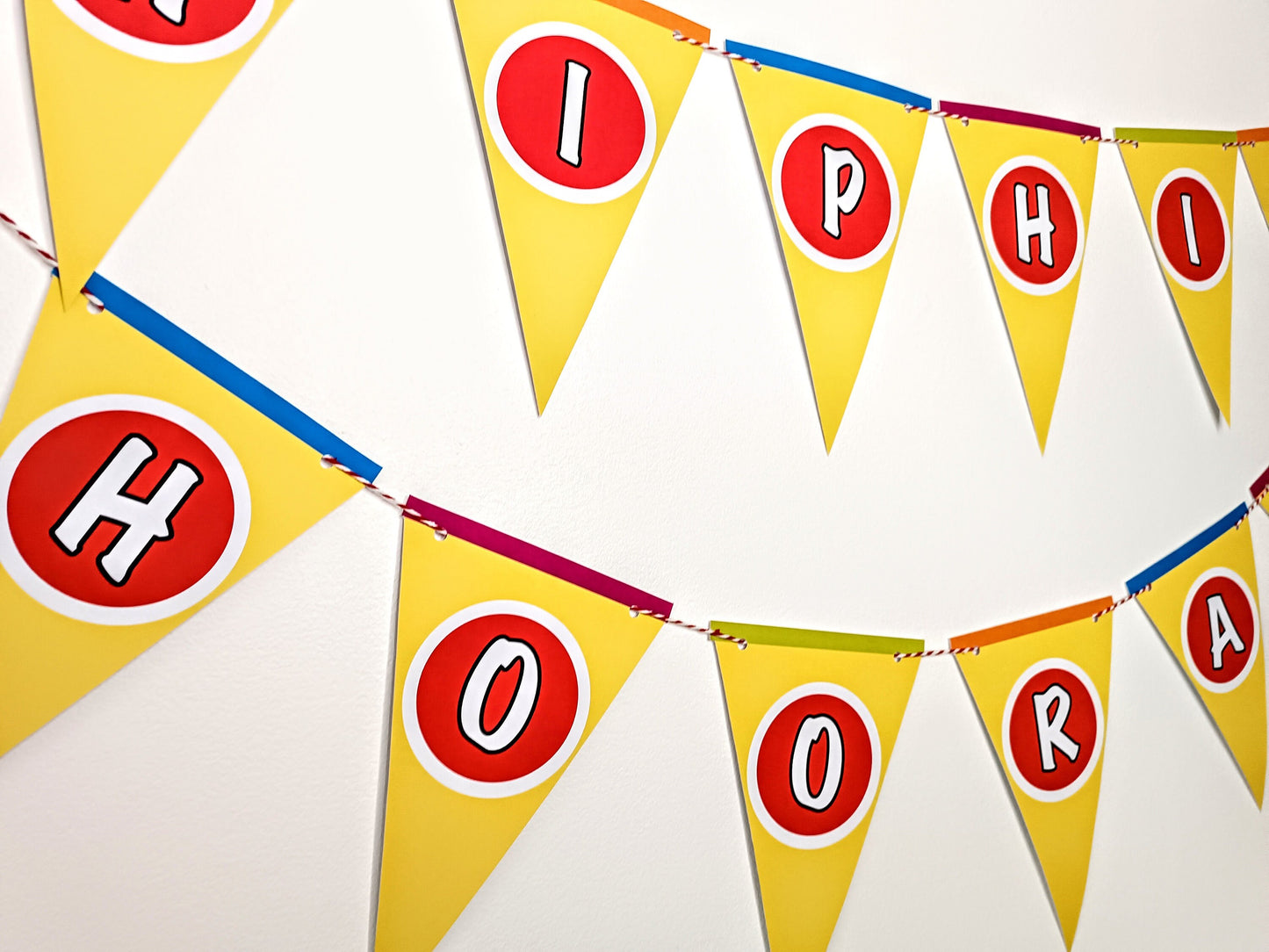 Play Doh Party | Party Bunting | Play Doh Party Bunting | Childs Play Doh Party Decor |