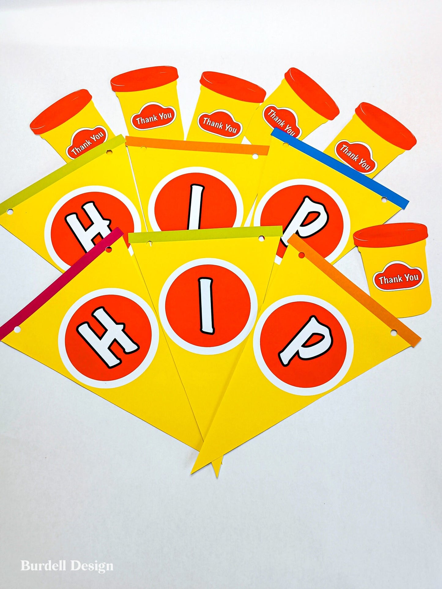 Play Doh Party | Party Bunting | Play Doh Party Bunting | Childs Play Doh Party Decor |