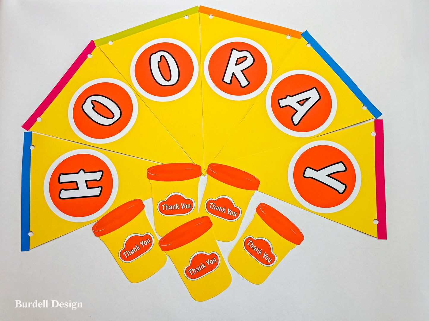 Play Doh Party | Party Bunting | Play Doh Party Bunting | Childs Play Doh Party Decor |