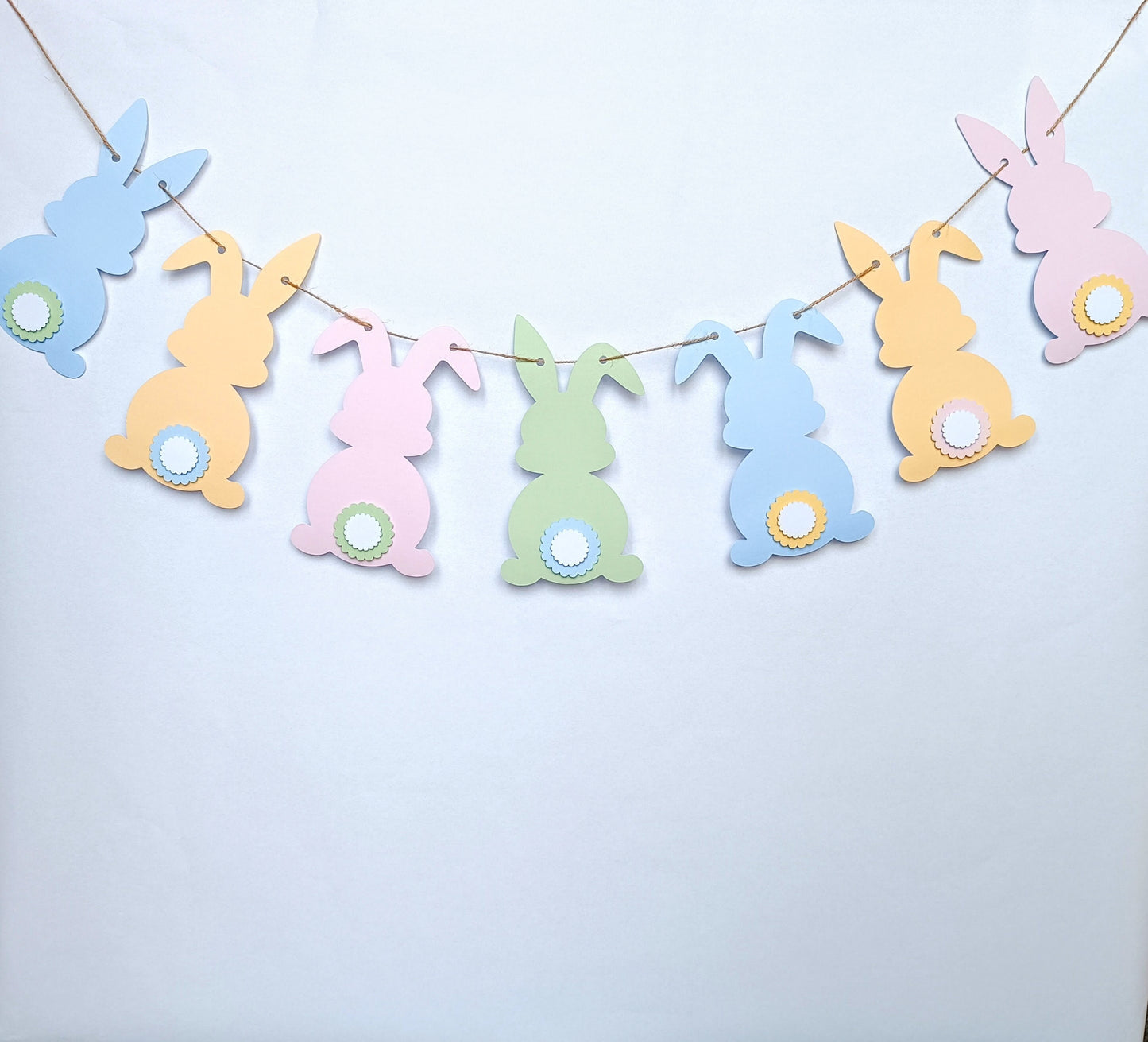 Bunny Bunting | Bunny Theme Party | Pastel Bunny | Bunny Decoration | Pastel Baby | New Baby | Gender Reveal Party |