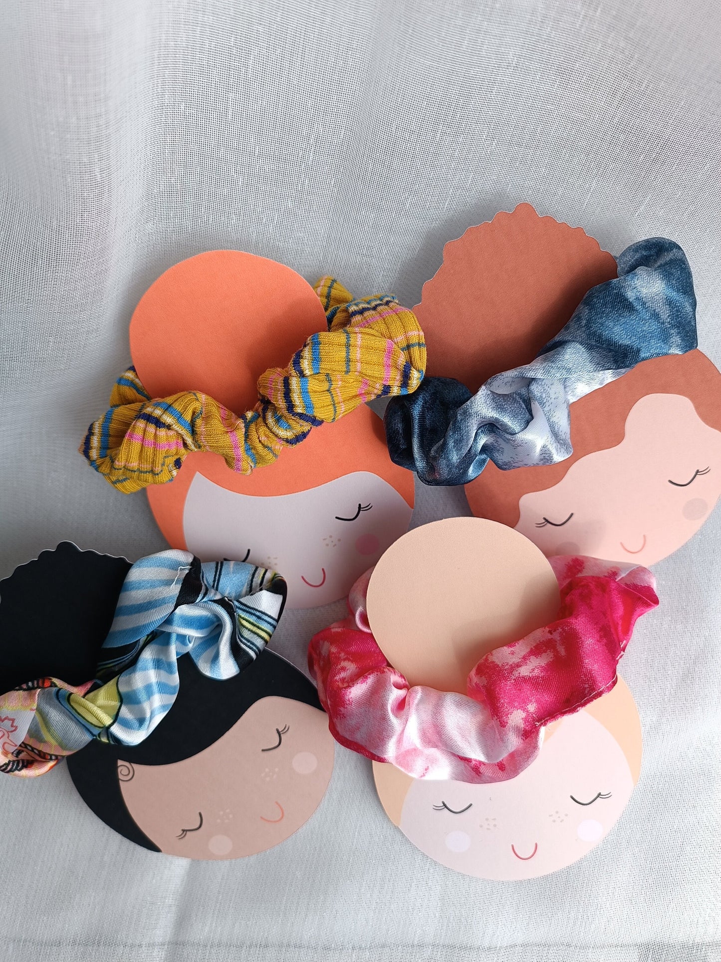 Scrunchie favours | party bags | hair tie favours | birthday favours | party gifts | birthday hair tie | Sleepover Party | Slumber Party |
