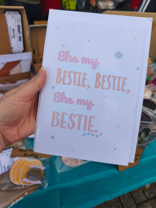 Flash Sale - Bestie Card - £1